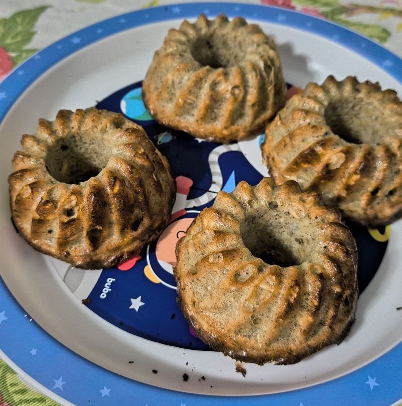 Bolinho de Banana na airfryer